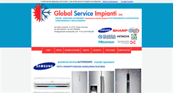 Desktop Screenshot of globalserviceimpianti.com